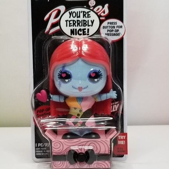 Funko Disney Valentines  Nightmare Before Christmas Sally Popsies  NWT - Picture 1 of 7